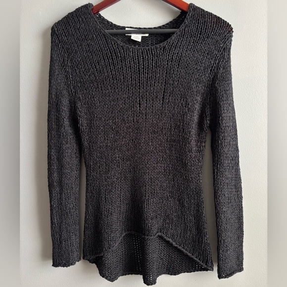 Sans Souci Open Weave Scoop-neck Sweater - Picture 1 of 5